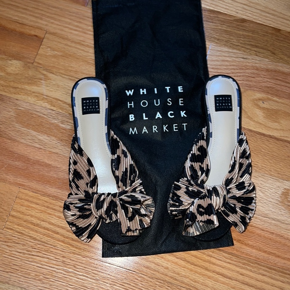 WHBM Cheetah Sandals